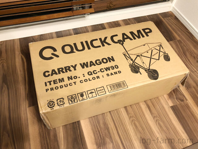 QuickCampのキャリーワゴン