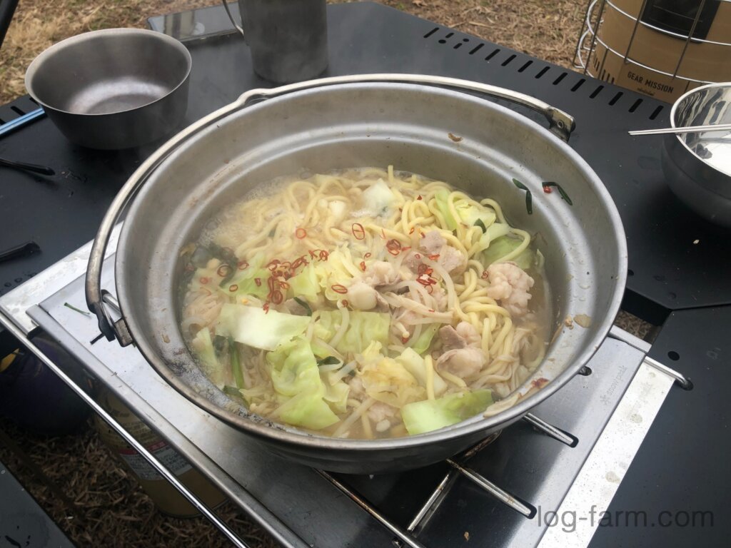 モツ鍋ラーメン